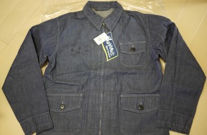 ステンシルプリントU.S.NAVYジップジャケット 13S-P421mps