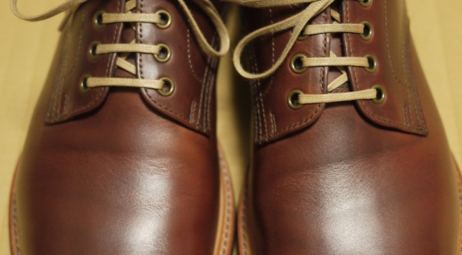 クロムエクセル(ブラウン)のお手入れ